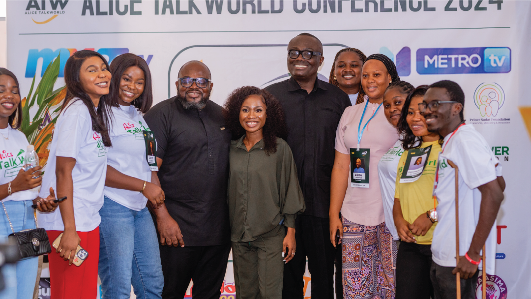 Alice Talk World community outreach event.